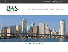 Tablet Screenshot of basmgmt.com